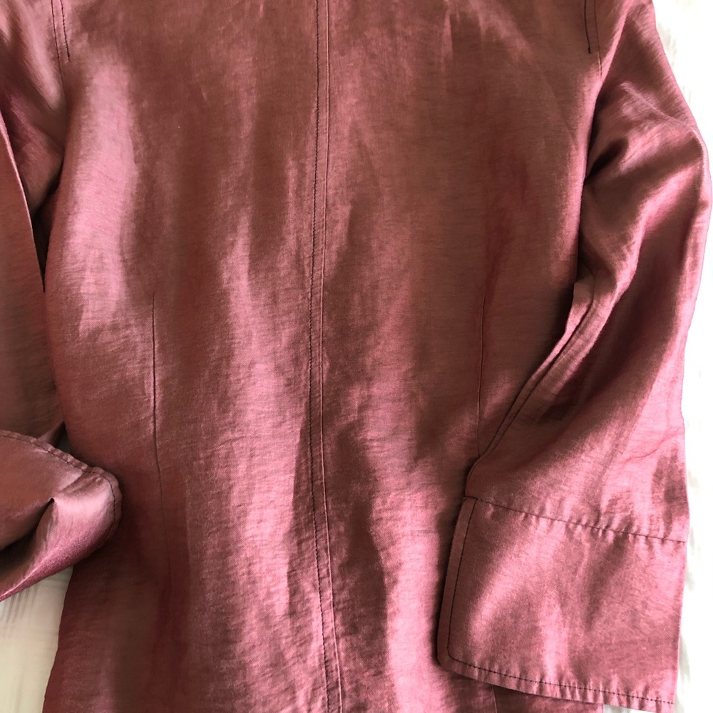 🦩Farinaz Designer Belted Blouse in Soft Pink🦩 - Picture 10 of 10